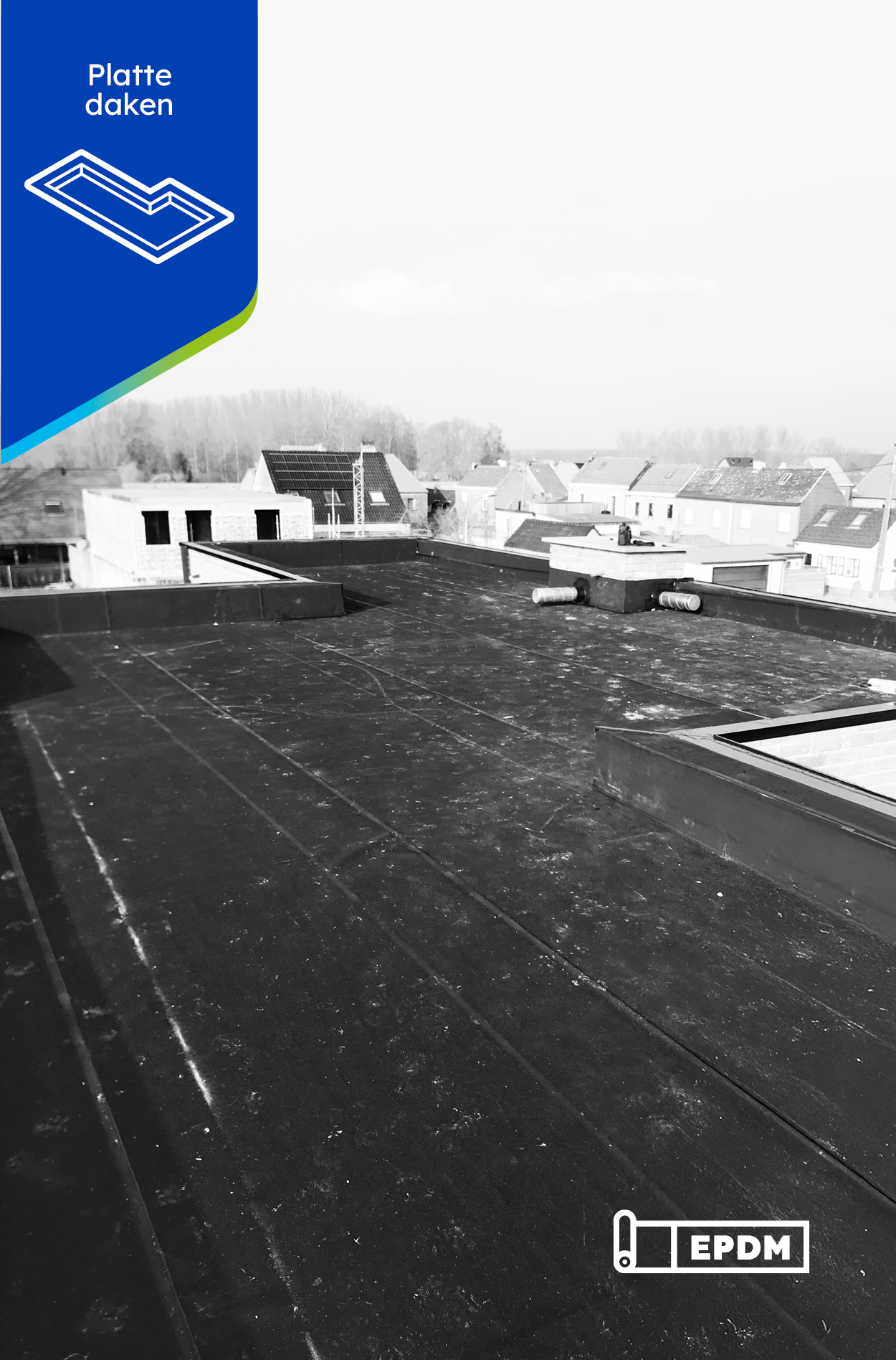 platte daken epdm folie dakfolie