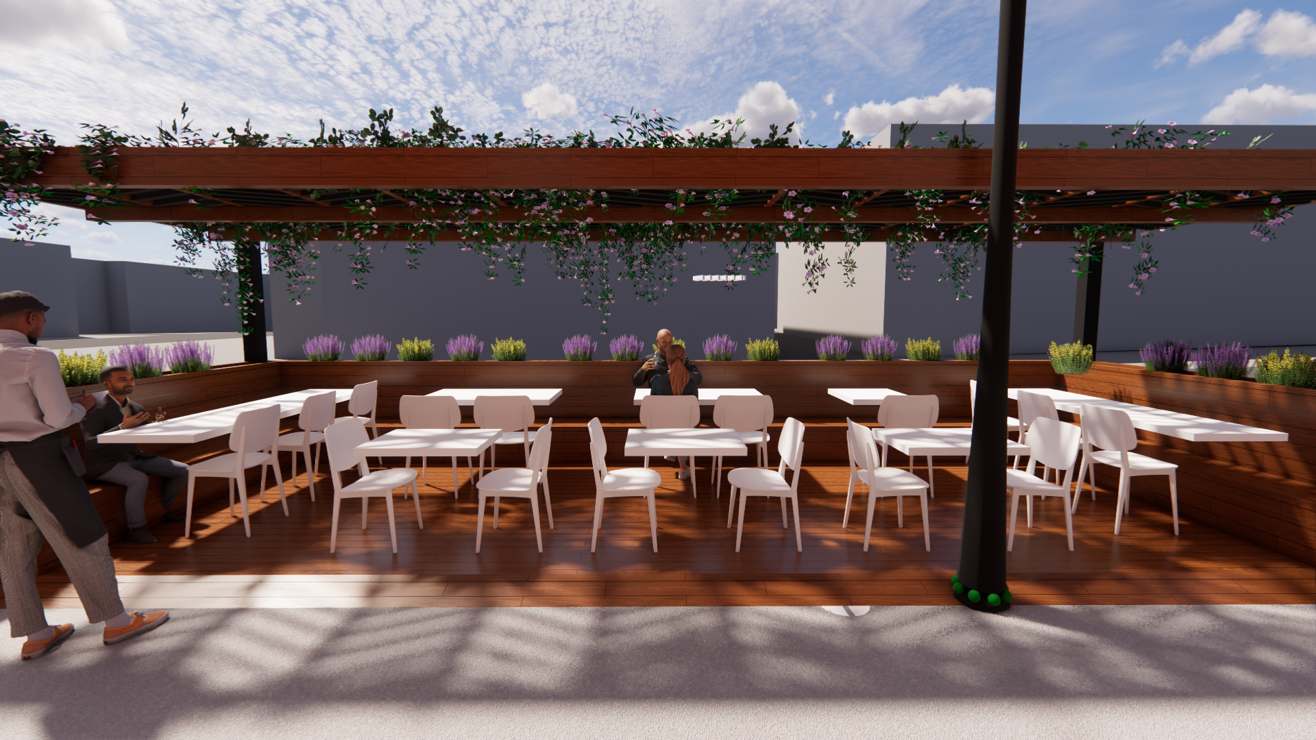 Primo Secondo - Terrasse extérieur