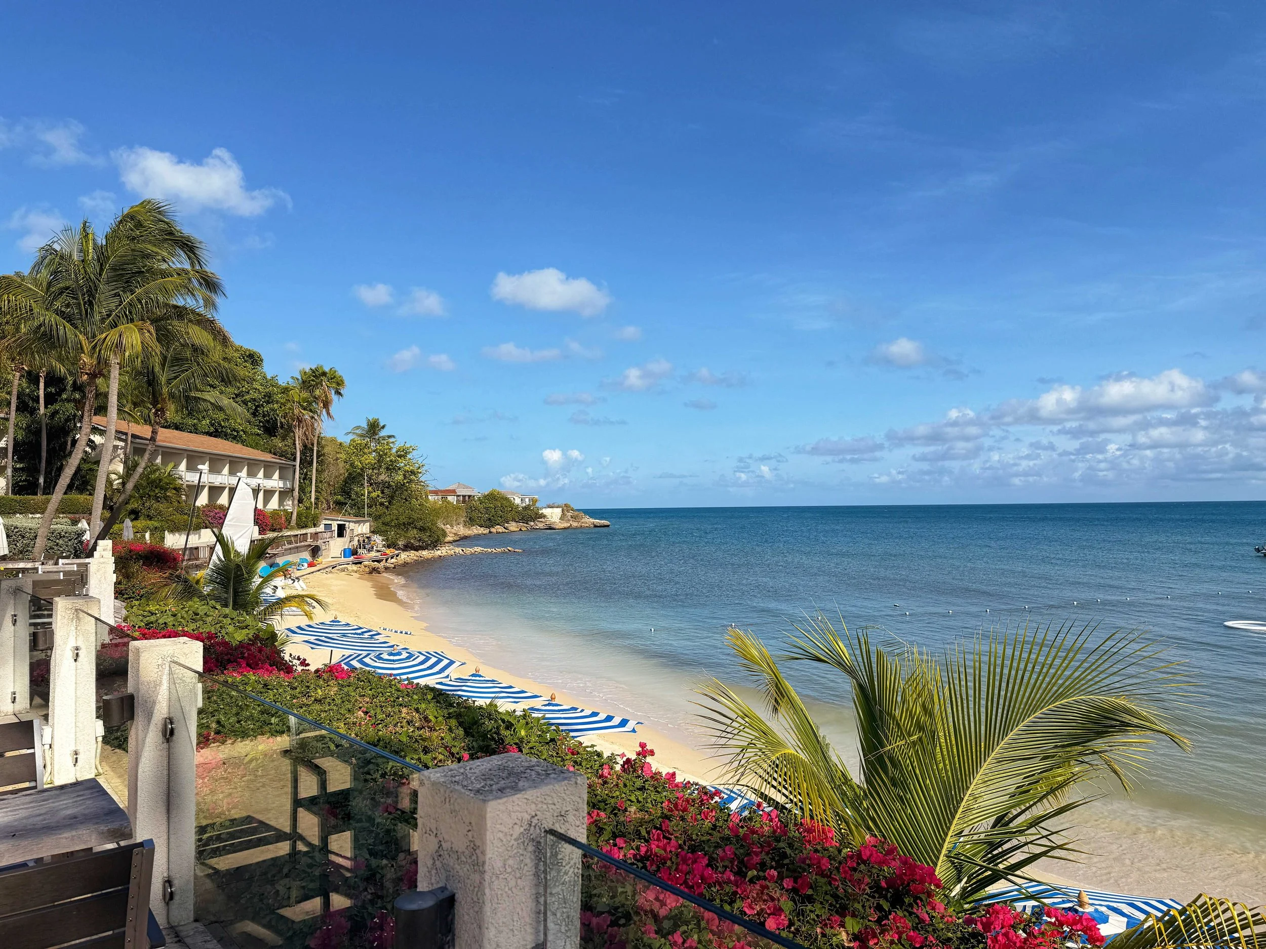 View of the beach