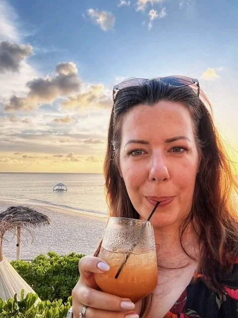 I enjoyed a Tamarind Spritz (or two!)