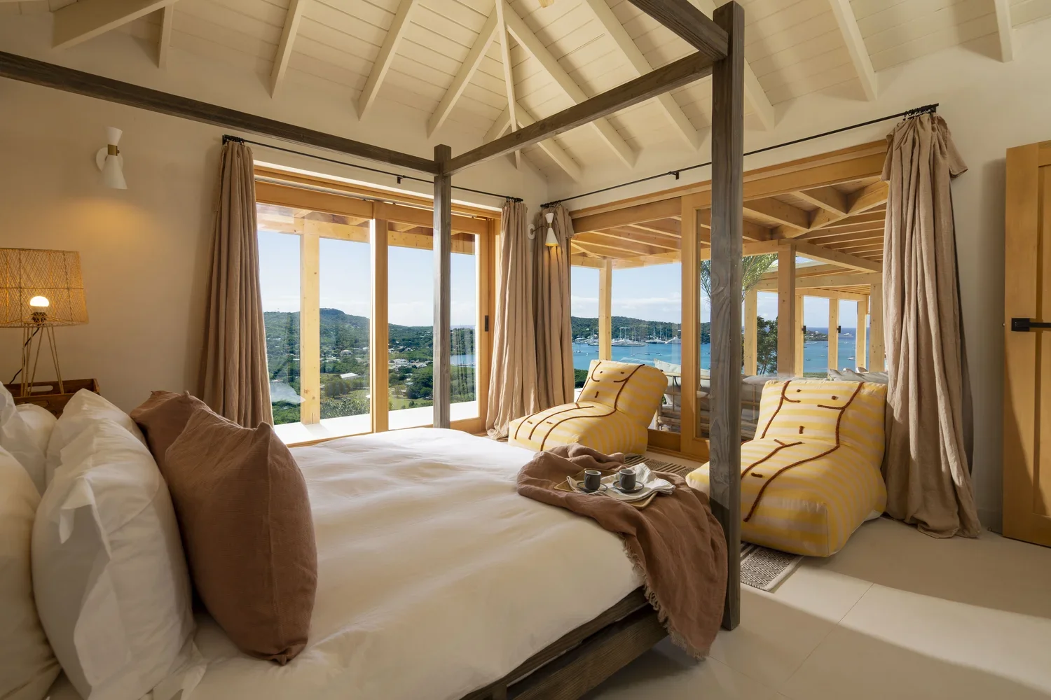  The villa has 6 bedrooms and sleeps 12 