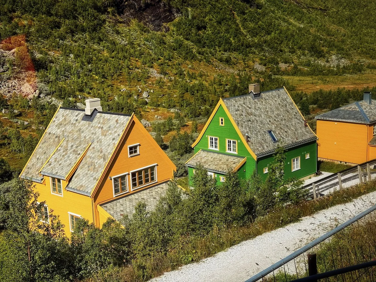  Views from the Flam railway 