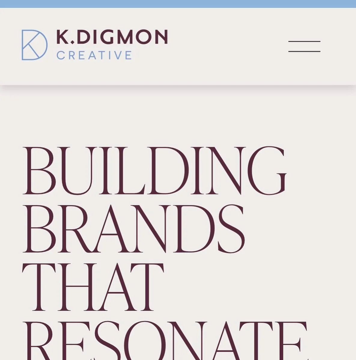 It was about time for a website refresh for yours truly! www.kdigmoncreative.com now reflects my new brand identity and better communicates my expertise. Does your brand need a digital refresh to better reach your audience?