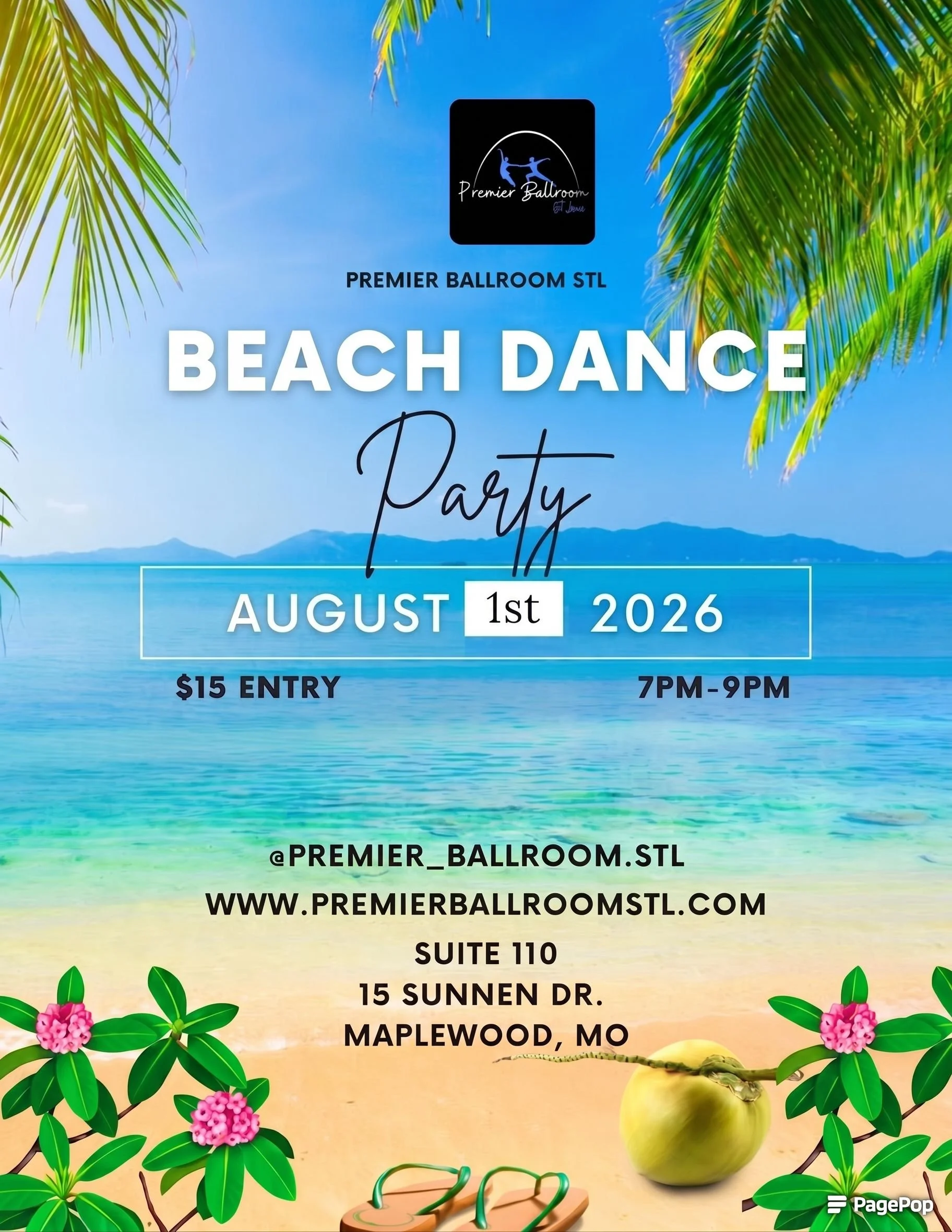 beach dance party