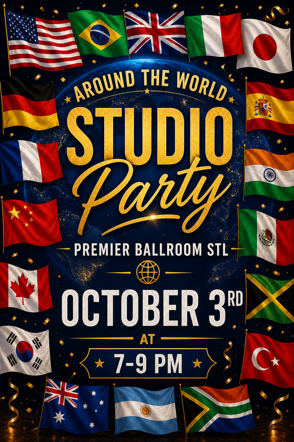 Around The World Studio Party