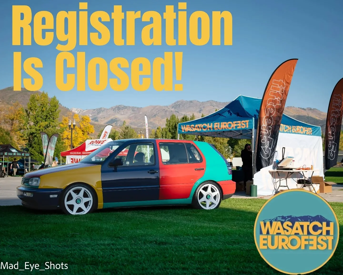 🚨🎟️ Registration is now closed! 🎟️🚨
.
Thank you so much to everyone who pre-registered! Without you, we couldn't keep this show going. We are so pumped to be doing this for the second year in a row and we hope you are as excited as we are! Make s