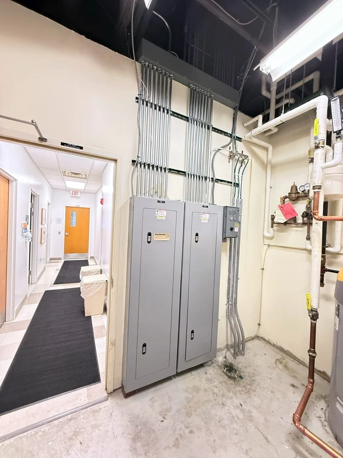 Mechanical Room Water Heater