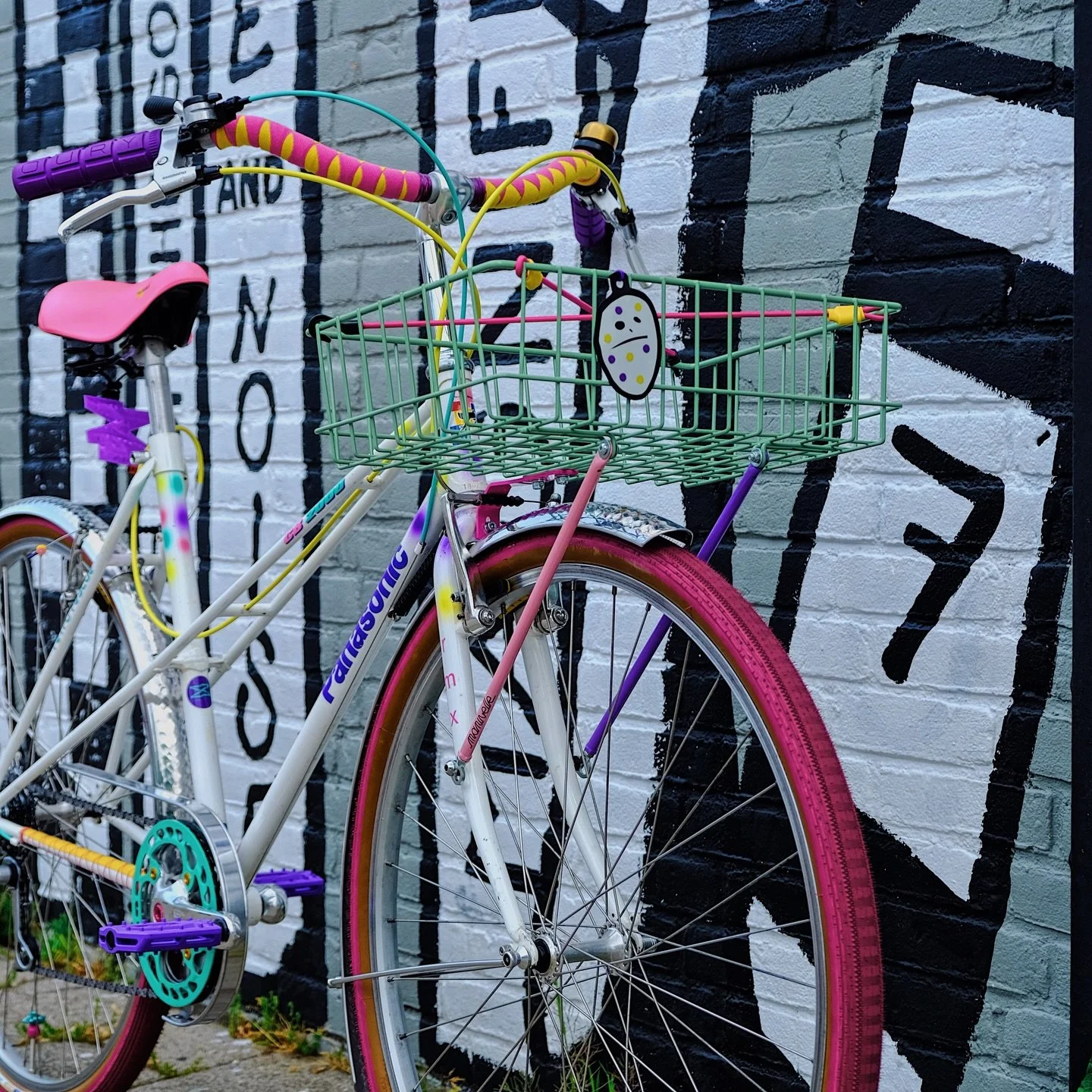 After a busy year of house renovations and setting up my teaching business, I've finally finished this 1992 Panasonic CB 2000. Still figuring out what CB means, but Circus Bike fits perfectly. Definitely one my funkiest, just how I like &lsquo;em. Bu