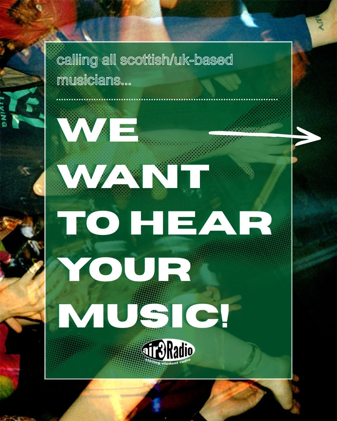 CALLING ALL SCOTTISH/UK-BASED MUSICIANS: the oldest student radio station in Scotland is back on air and looking for SUBMISSIONS!

Sending your tracks to student radio stations is one of the best ways to get your music out there, yet one of the most 