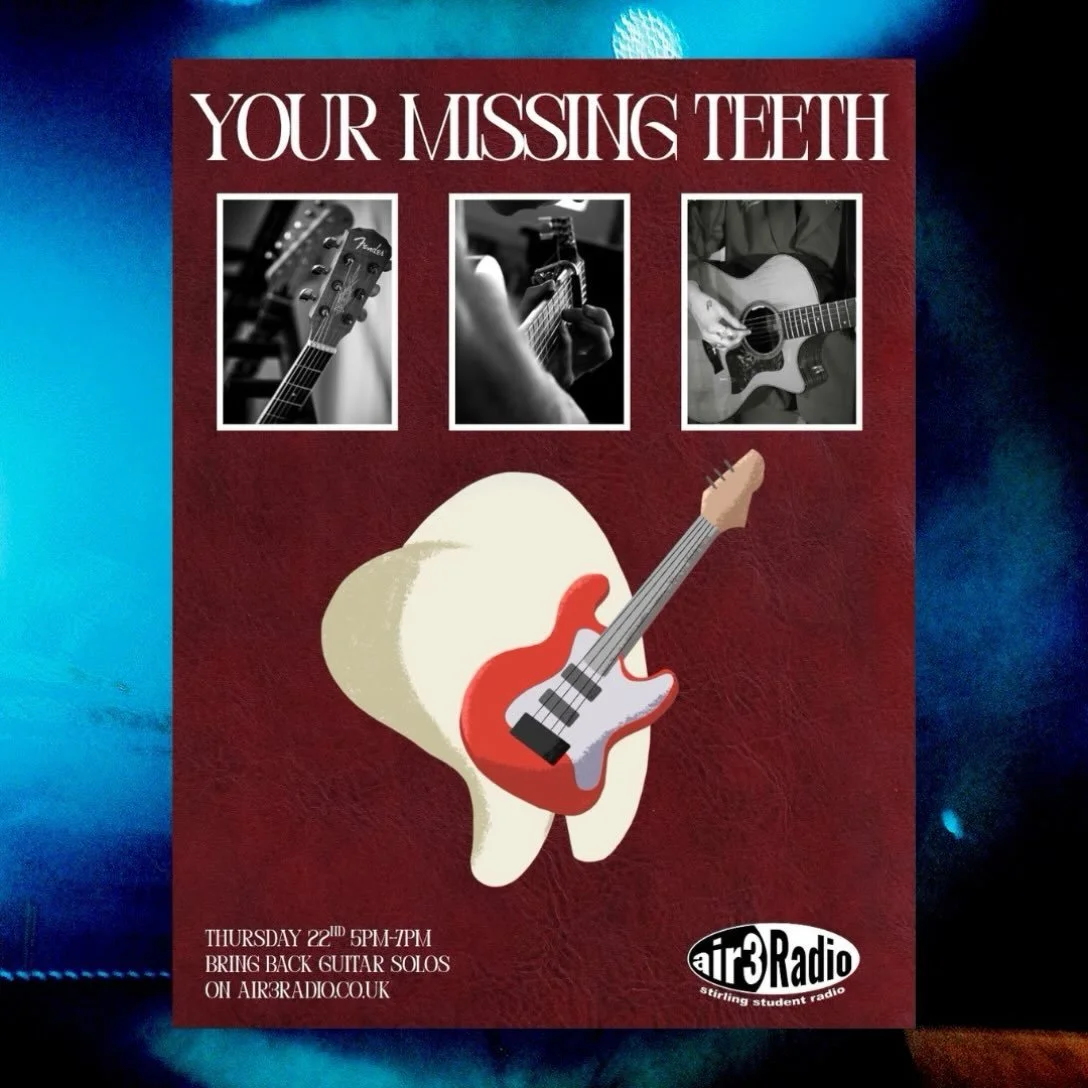 Make sure to tune into Your Missing Teeth with Naomy tomorrow, 5-7pm 🎸✨