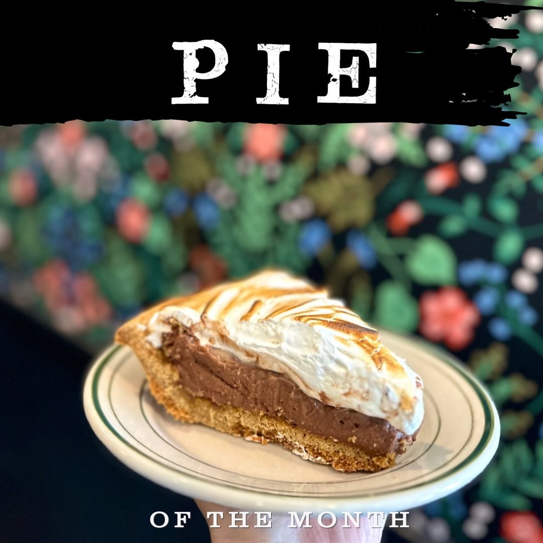 PIE

We are longing for summer around here ☀️ &amp; perhaps beckoning it along with our pie-ish rendition of a summer favorite: 

S&rsquo;MORES PIE 🍫
🍪 A Graham Cracker Cookie Crust
🍫With Chocolate Custard Filling
🍧 &amp; Topped with a Toasted It
