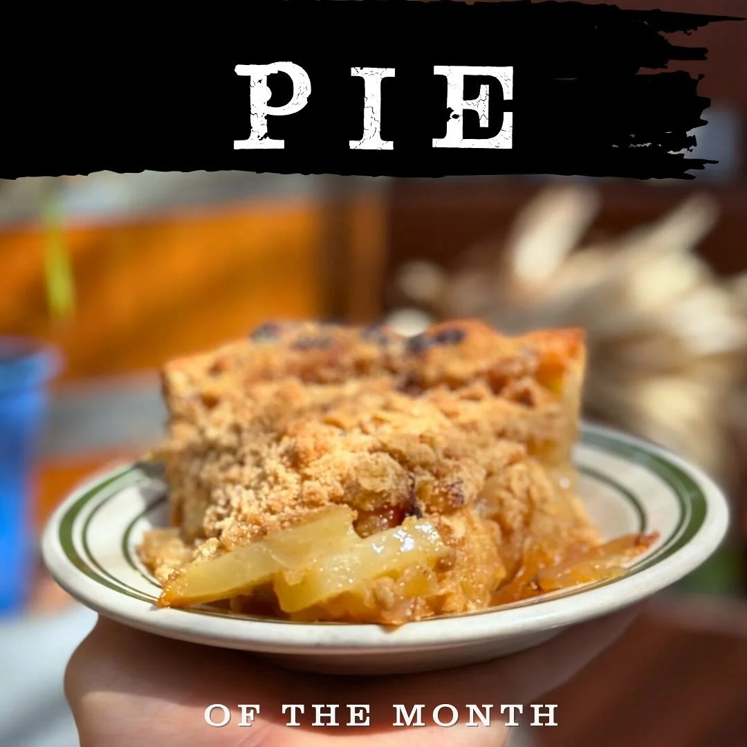 PIE

A little pear 🍐 A little ginger 🫚 &amp; you&rsquo;ve perfectly crafted our pie for September. 

PEAR GINGER PIE

Happy September! Our pie of the month is now officially...

Pear Ginger
🥧 Flaky, buttery pie crust
🍐 Fresh pear and candied ging