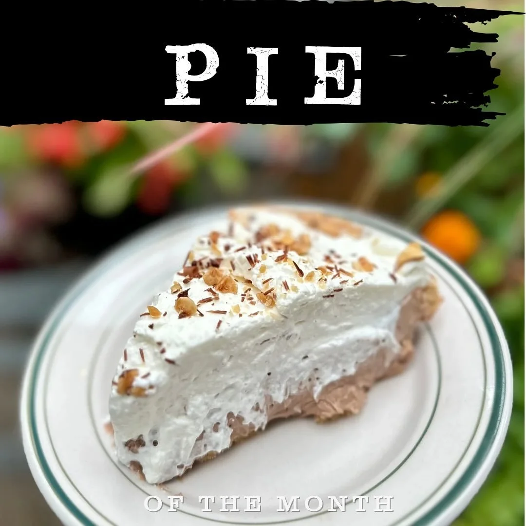 PIE

Tis the season. 

CHOCOLATE HAZELNUT 🌰
🥧 Whipped Nutella cream cheese filling
🥠 In a graham cracker crust 
🍫 Topped with freshly whipped cream, chocolate chunks &amp; toasted hazelnuts

That being said, we are approaching the PIEPOCALYPSE! A