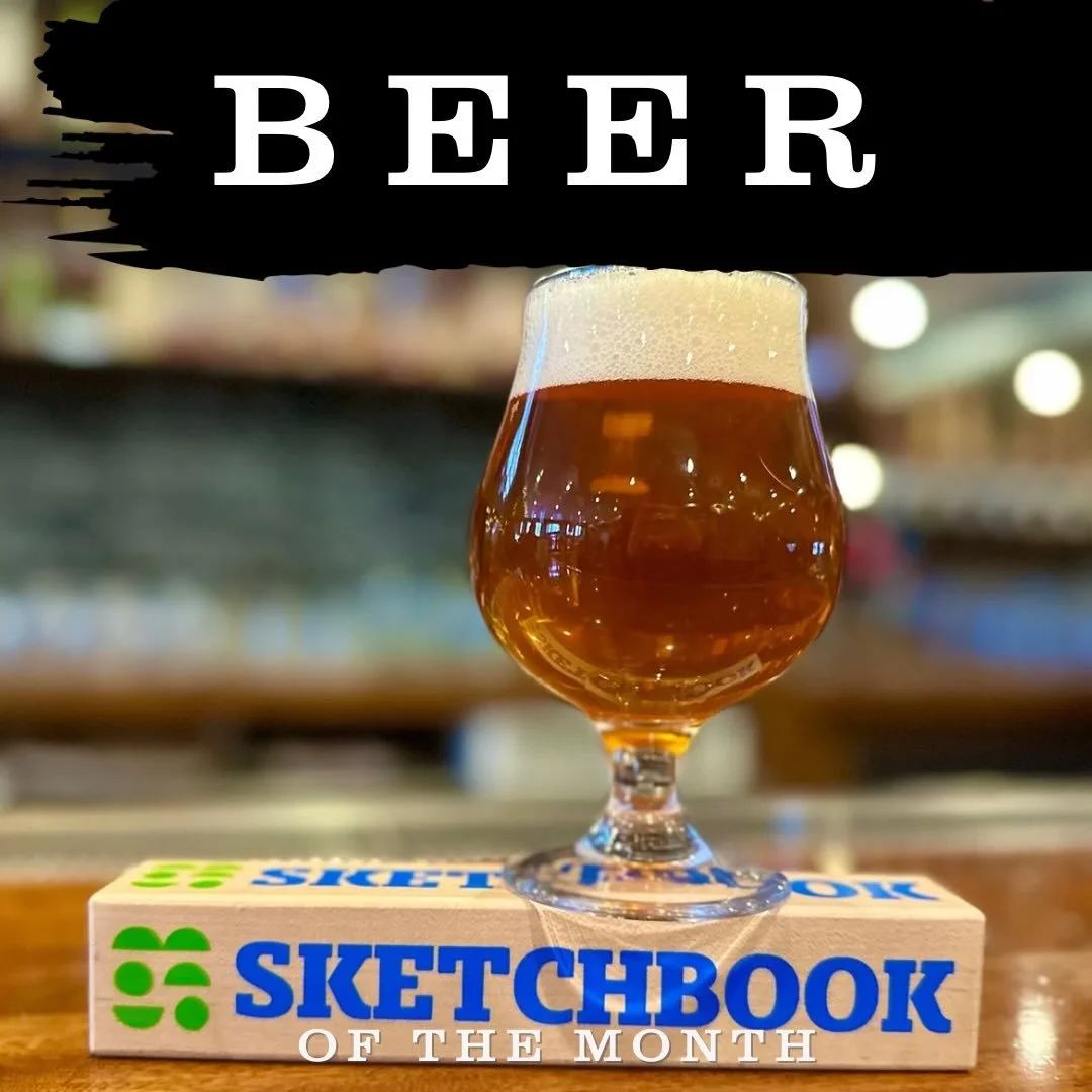 BEER 

SKETCHBOOK BREWING is hanging out on draft this month with these lovelies ready for you to enjoy 💞

🍊 ORANGE DOOR - DDH IPA
🦉 SNOWY OWL - Red Ale

Take a sip &amp; it&rsquo;ll inspire you 🎨🖌️💓