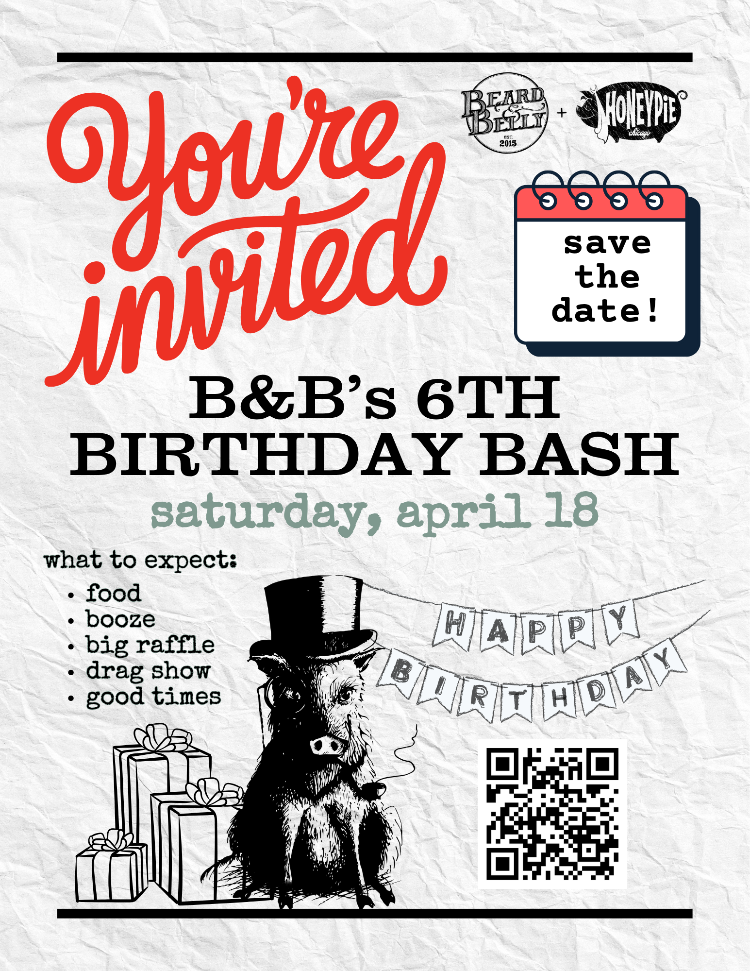 B&amp;B's 6th Birthday Bash