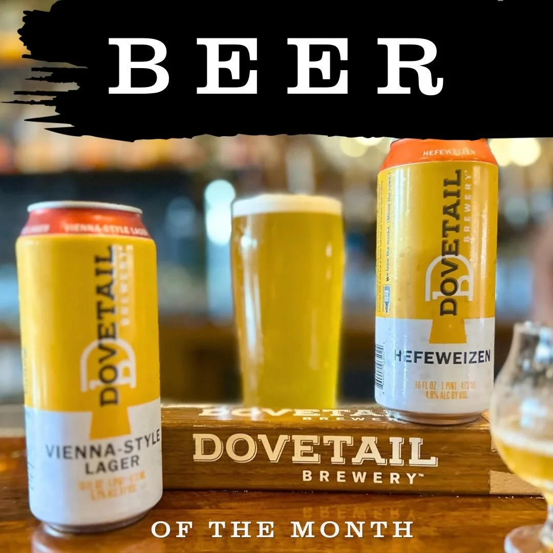 BEER of May

A friendship as old as Beard &amp; Belly time 🤝

DOVETAIL BREWERY 🕊️
🔔 HELLES - Lager
☀️ SAISON - Belgian
🍌 HEFEWEIZEN - Hefeweizen
🚤 VIENNA - Lager
&amp; MORE

SEE YOU SOON