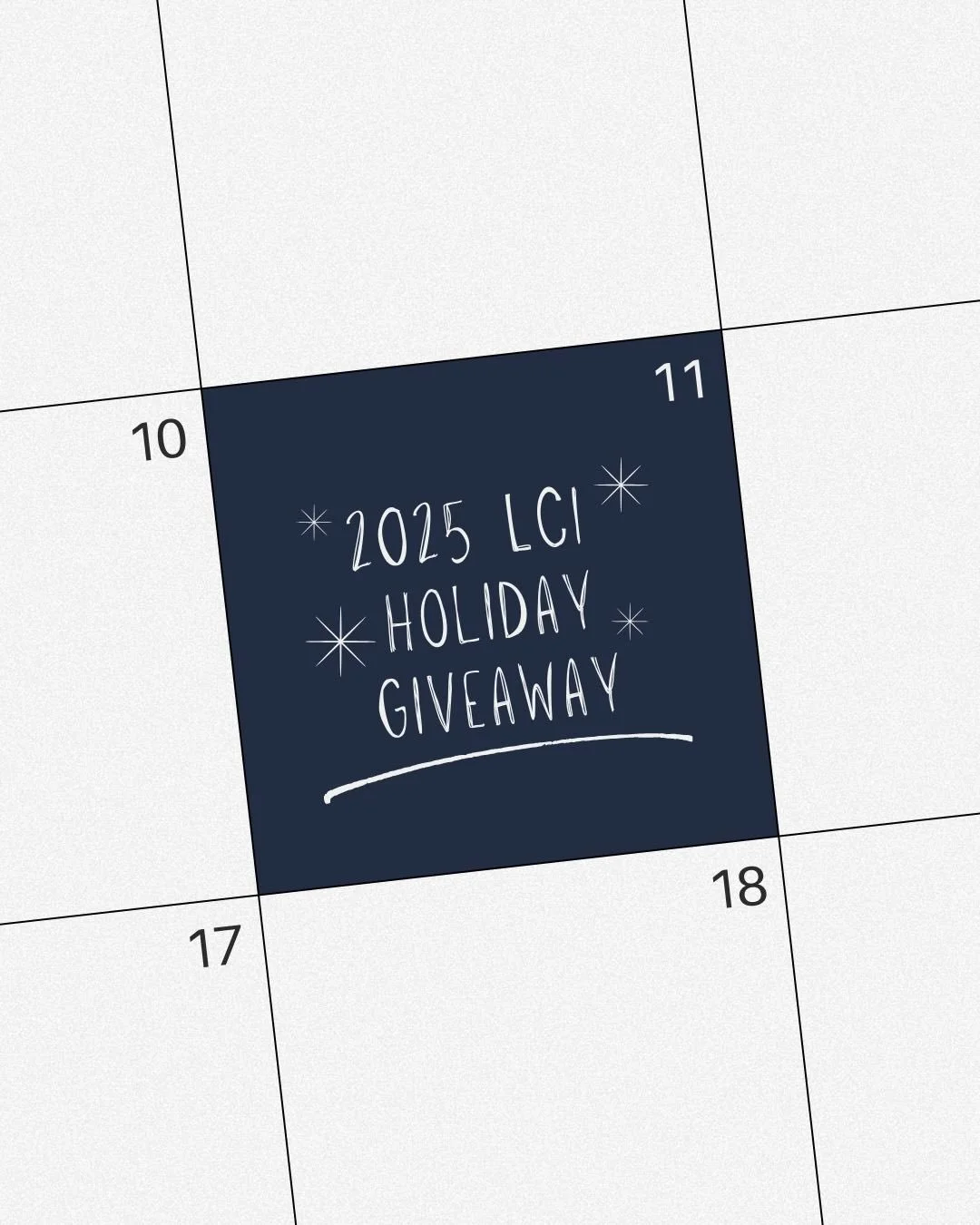 We are excited to kick off our 2025 Holiday Giveaway!🎄✨

We&rsquo;ve picked nine of our favorite gifts for this year&rsquo;s special giveaway! From now until December 20th, we&rsquo;ll be doing 9 Days of Gifting. Every day, one item will be revealed