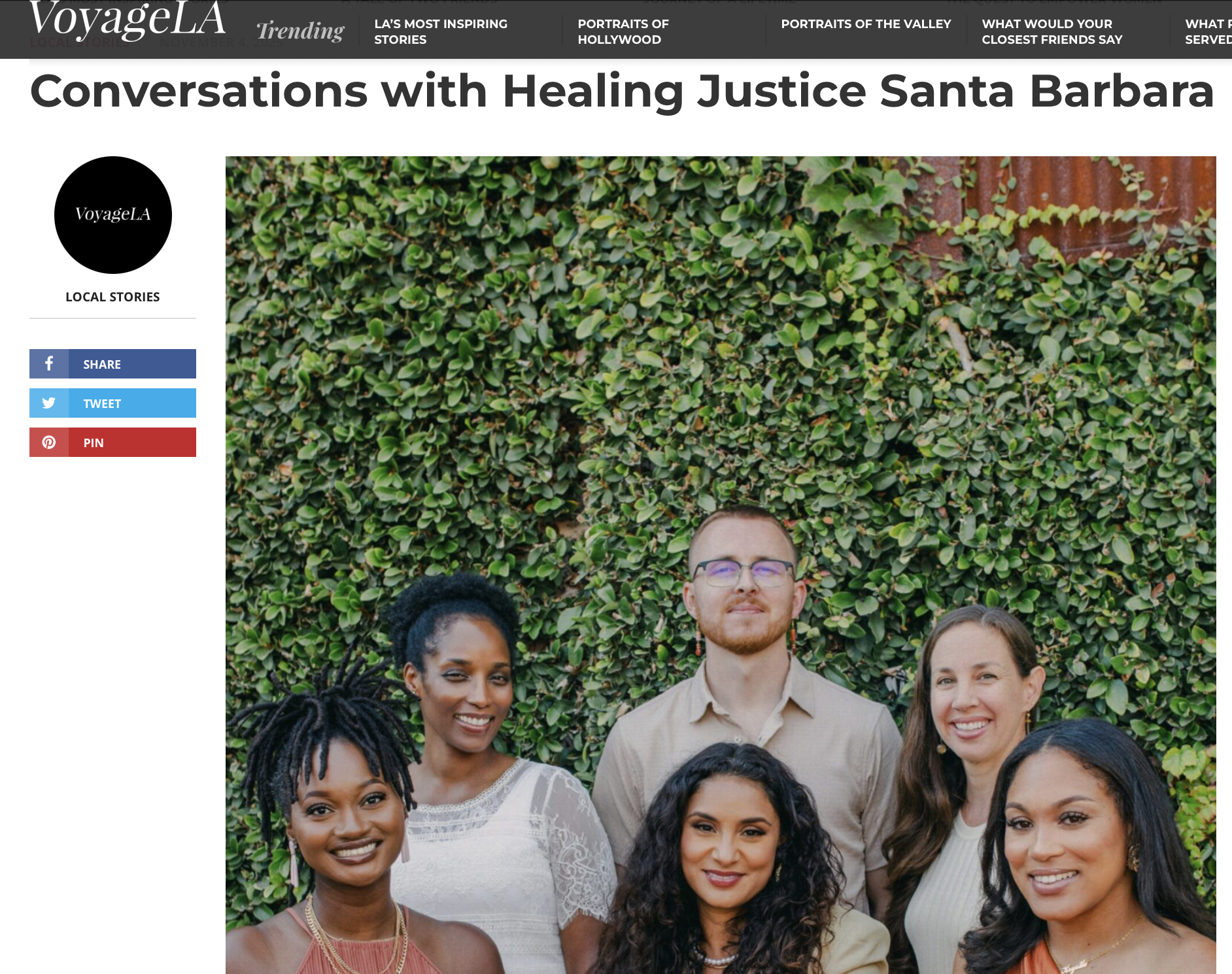 HJSB Featured in VoyageLA