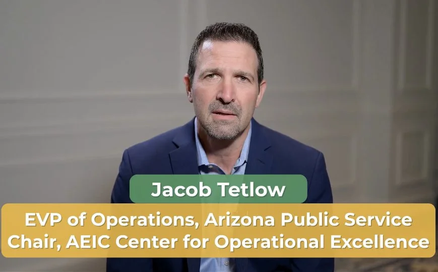 Why We're Here: AEIC's Center for Operational Excellence