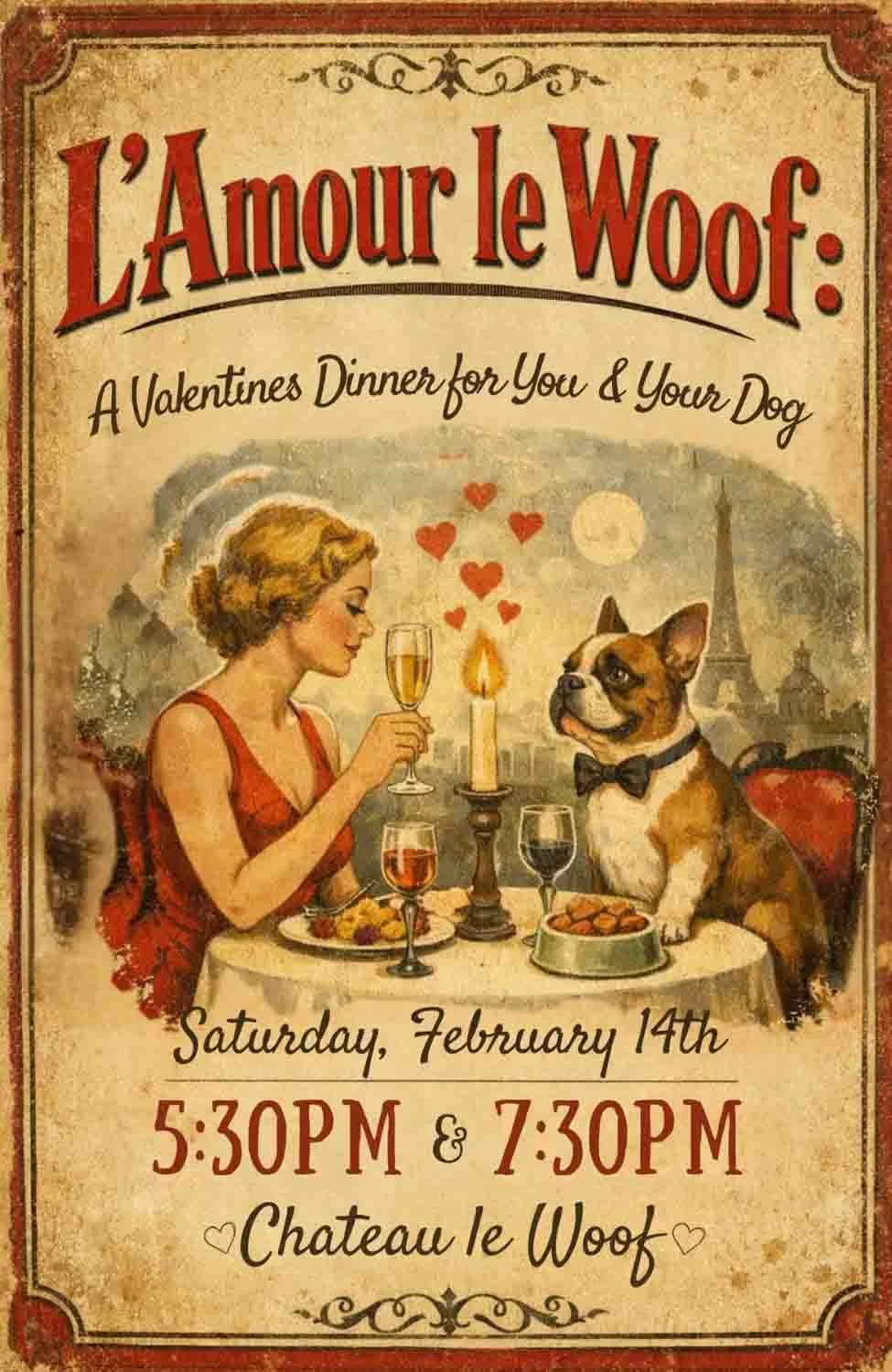 Valentine’s Day with your Dog