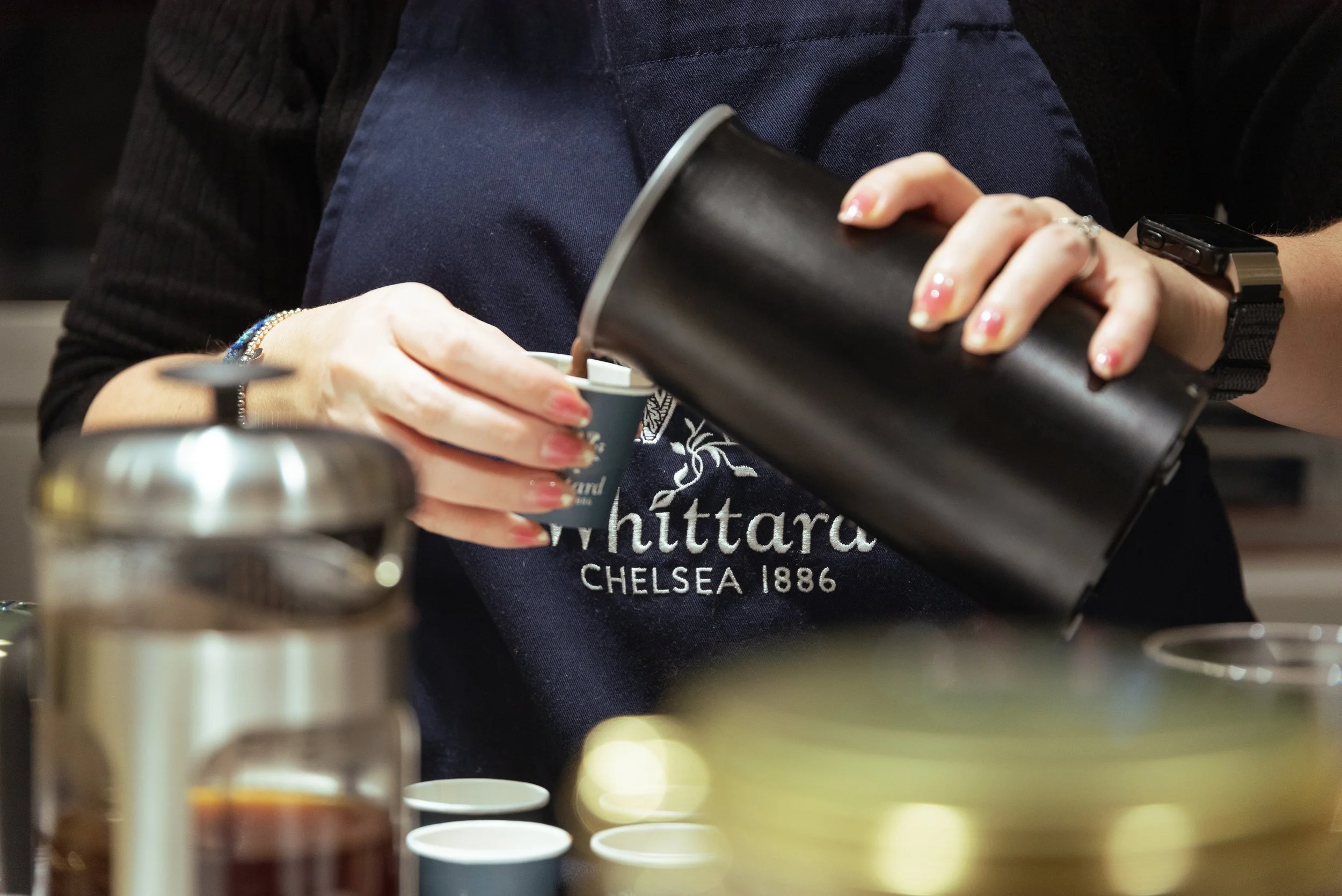 Whittard Chelsea tasting event in John Lewis London by Stephane SOM Photography