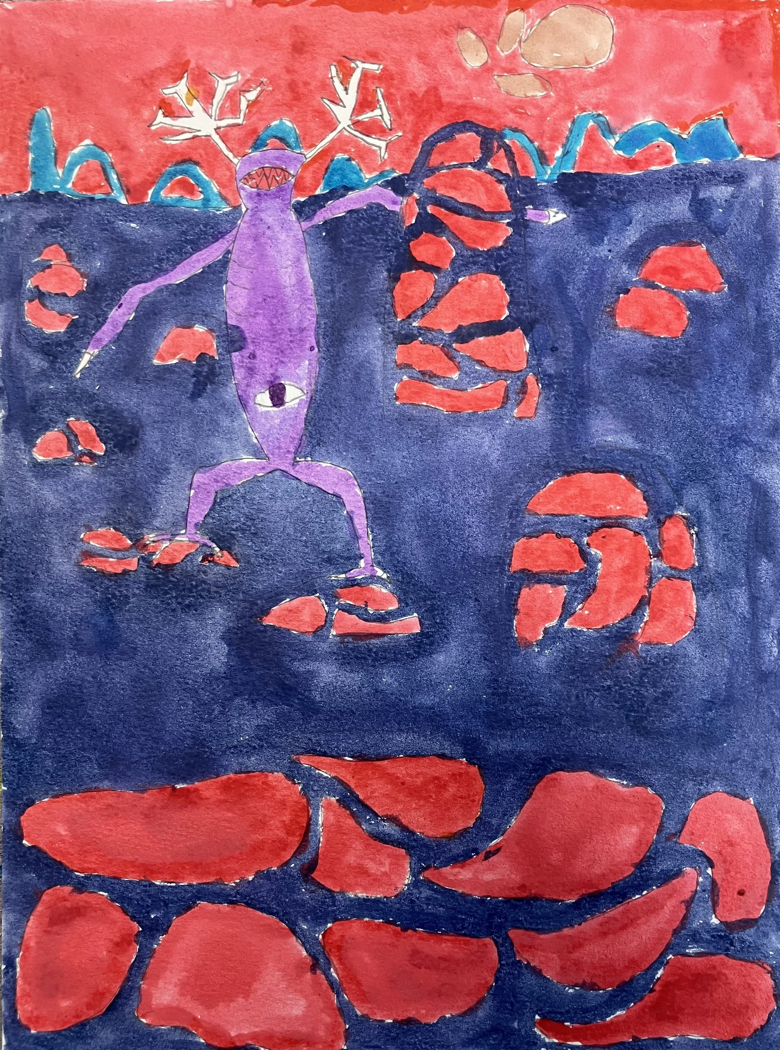   Art by 6th Grade Oliver E.  