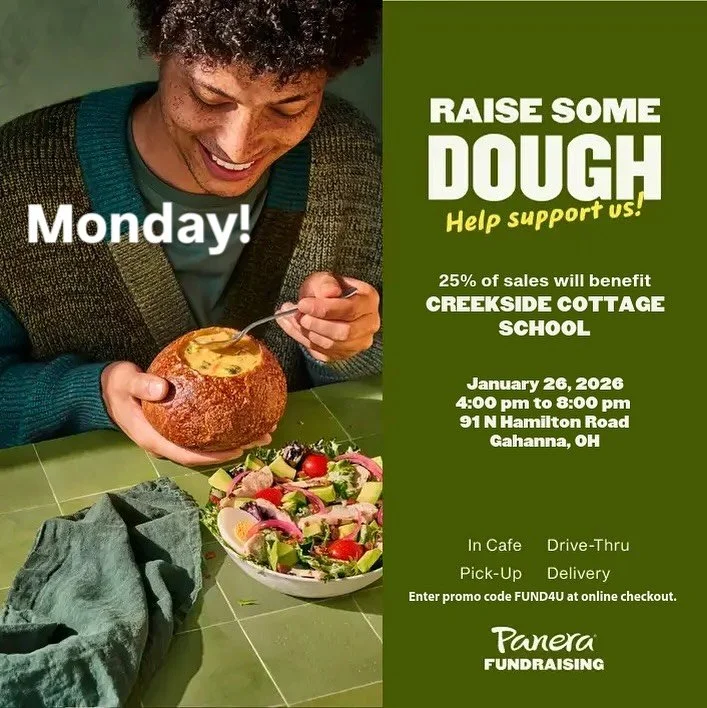 It&rsquo;s going to be chilly Monday night! Please support our small school by picking up food from or eating at the Panera in Gahanna! Make sure to use our code so we can reach our fundraising goal!