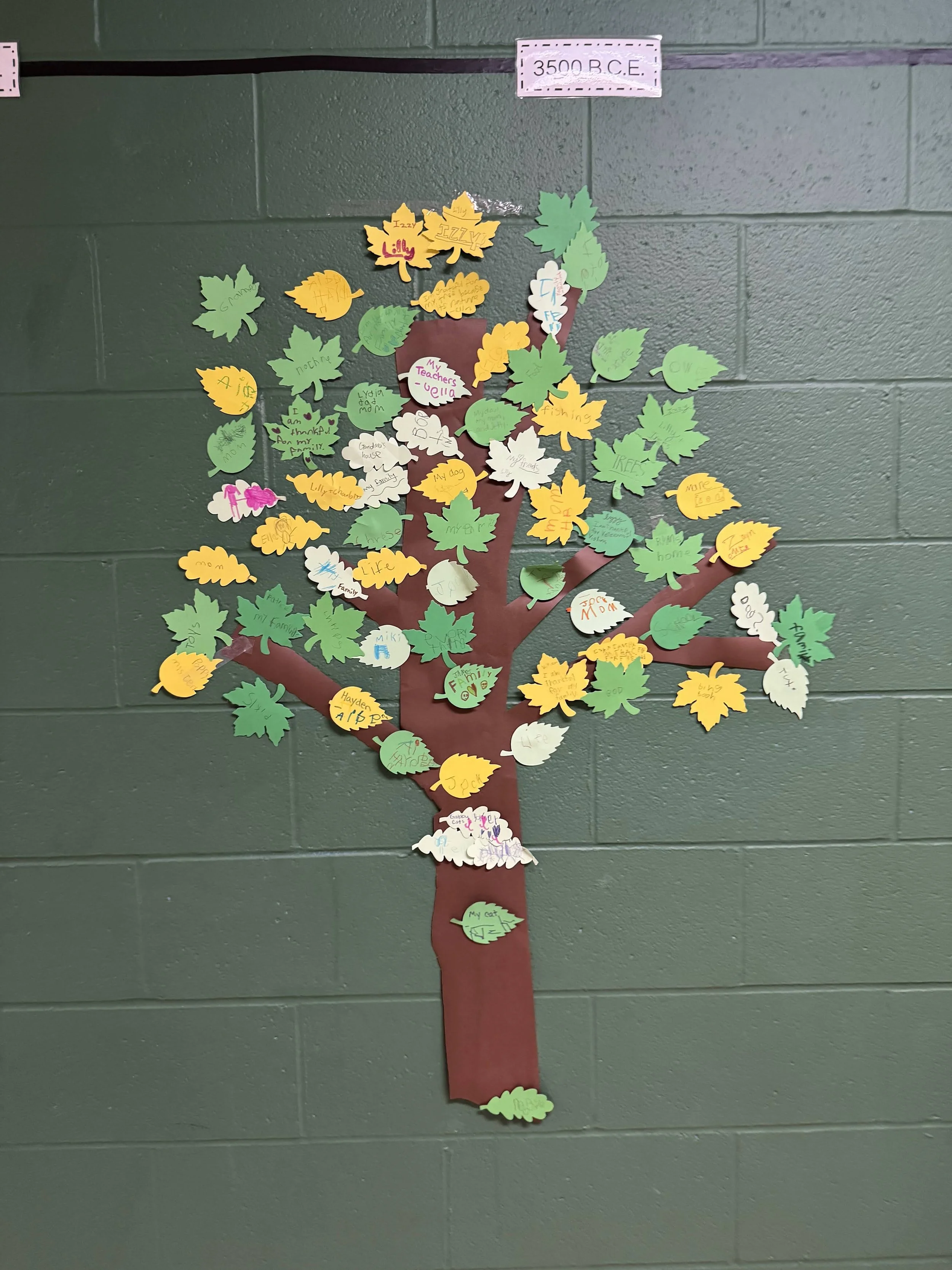 Thankfulness Tree