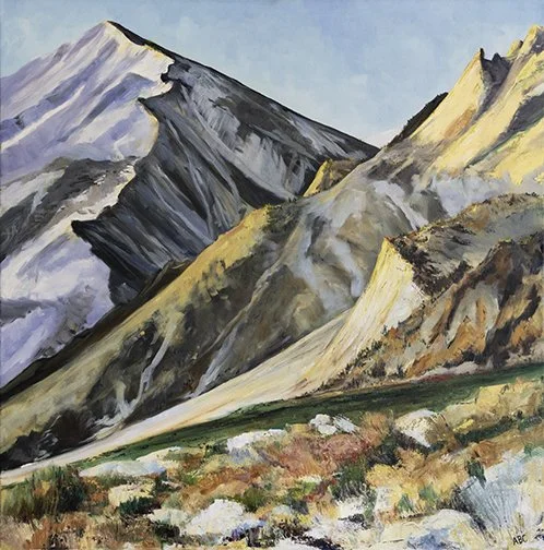 Mt Tom Morning; Oil