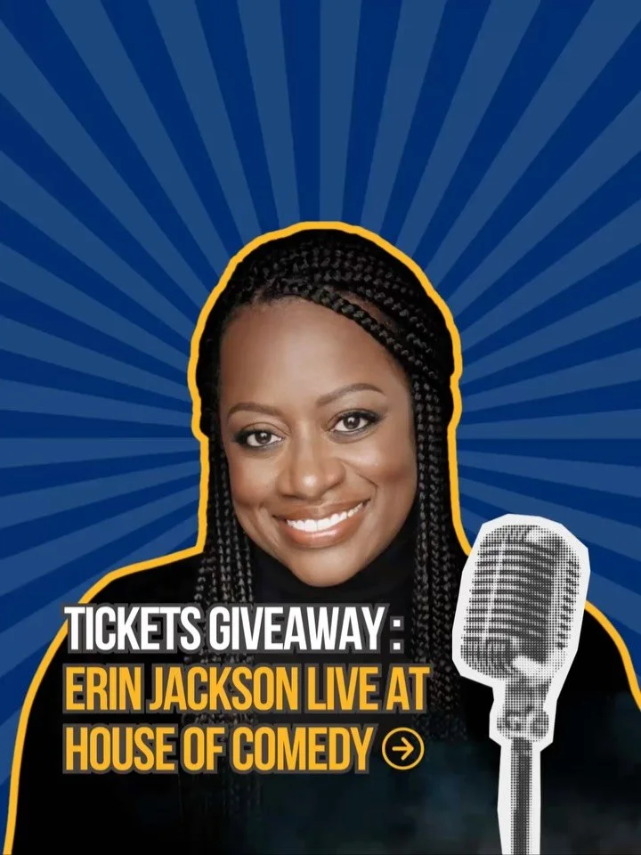 🎉 FLASH GIVEAWAY! 🎉

Want to kick off the weekend with BIG laughs? We&rsquo;re giving away 2 pairs of tickets to see the incredible Erin Jackson live at Rick Bronson&rsquo;s House of Comedy &mdash; happening all weekend long!

Erin Jackson is one o