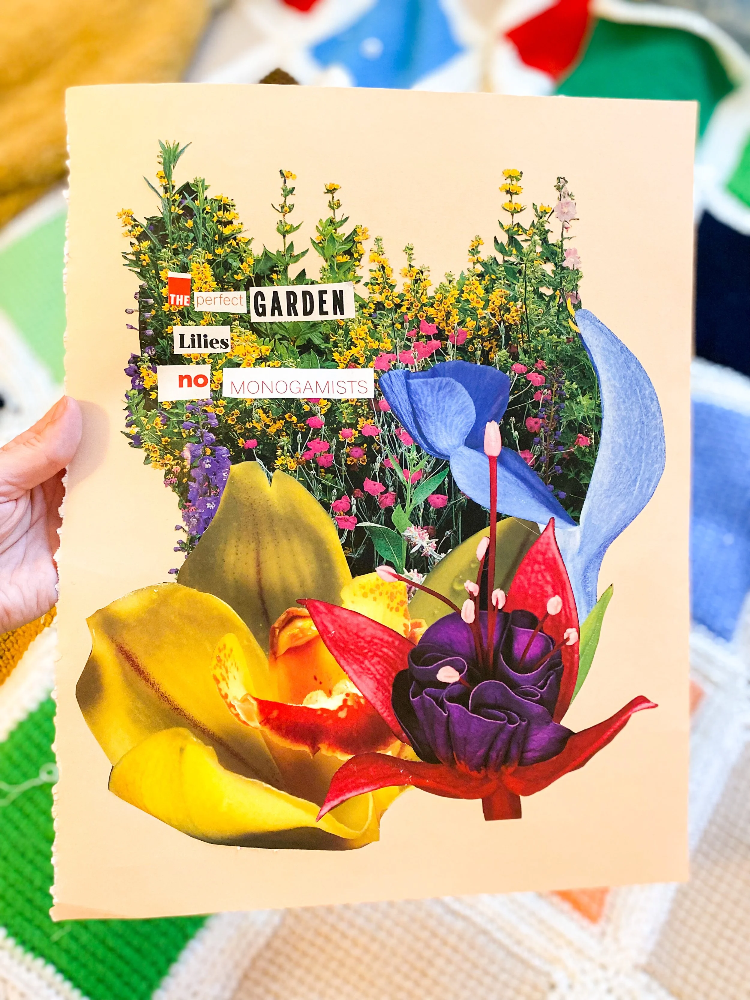 "The Perfect Garden" Collage, 2021