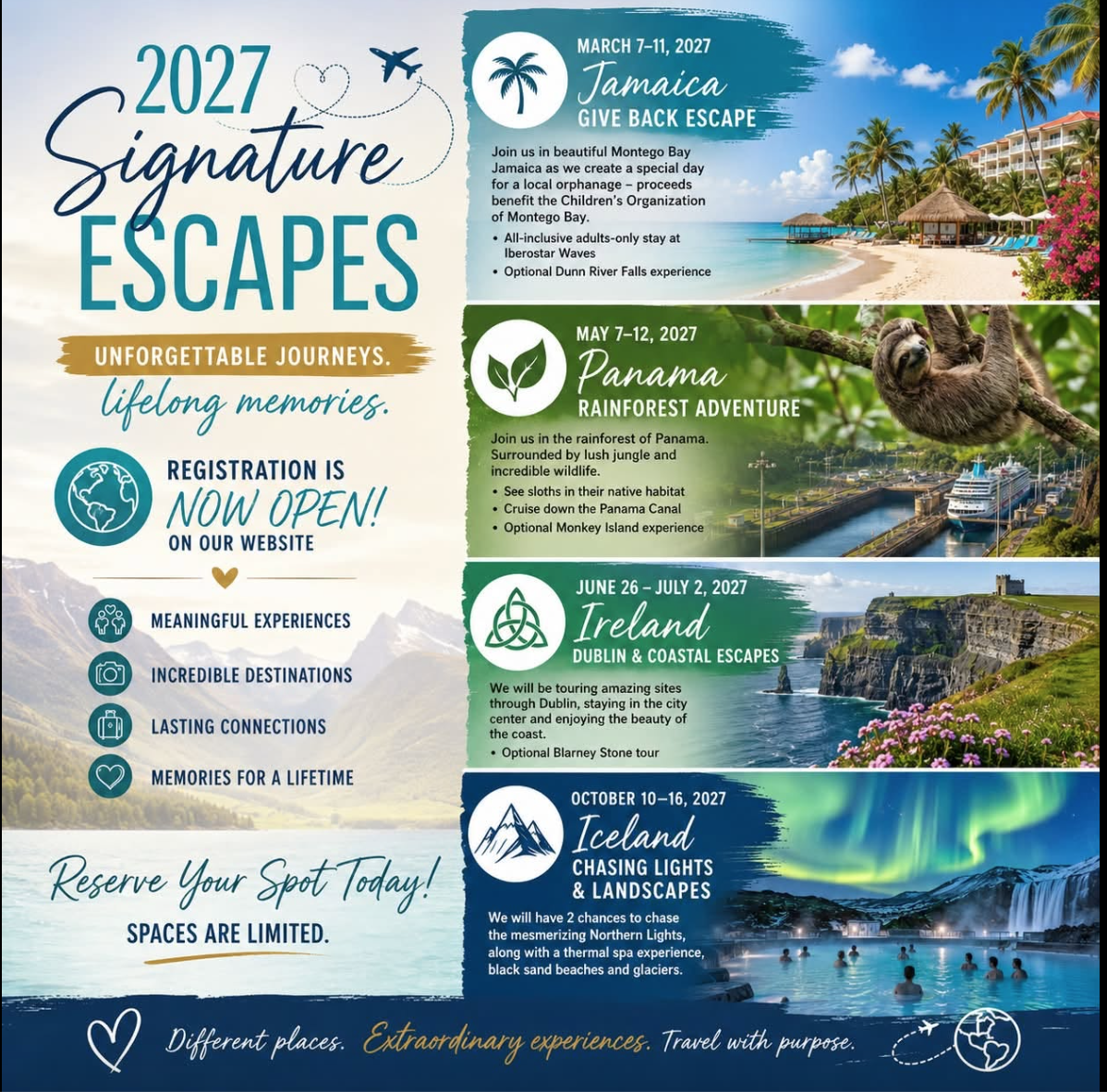  Signature Escapes Are Here!