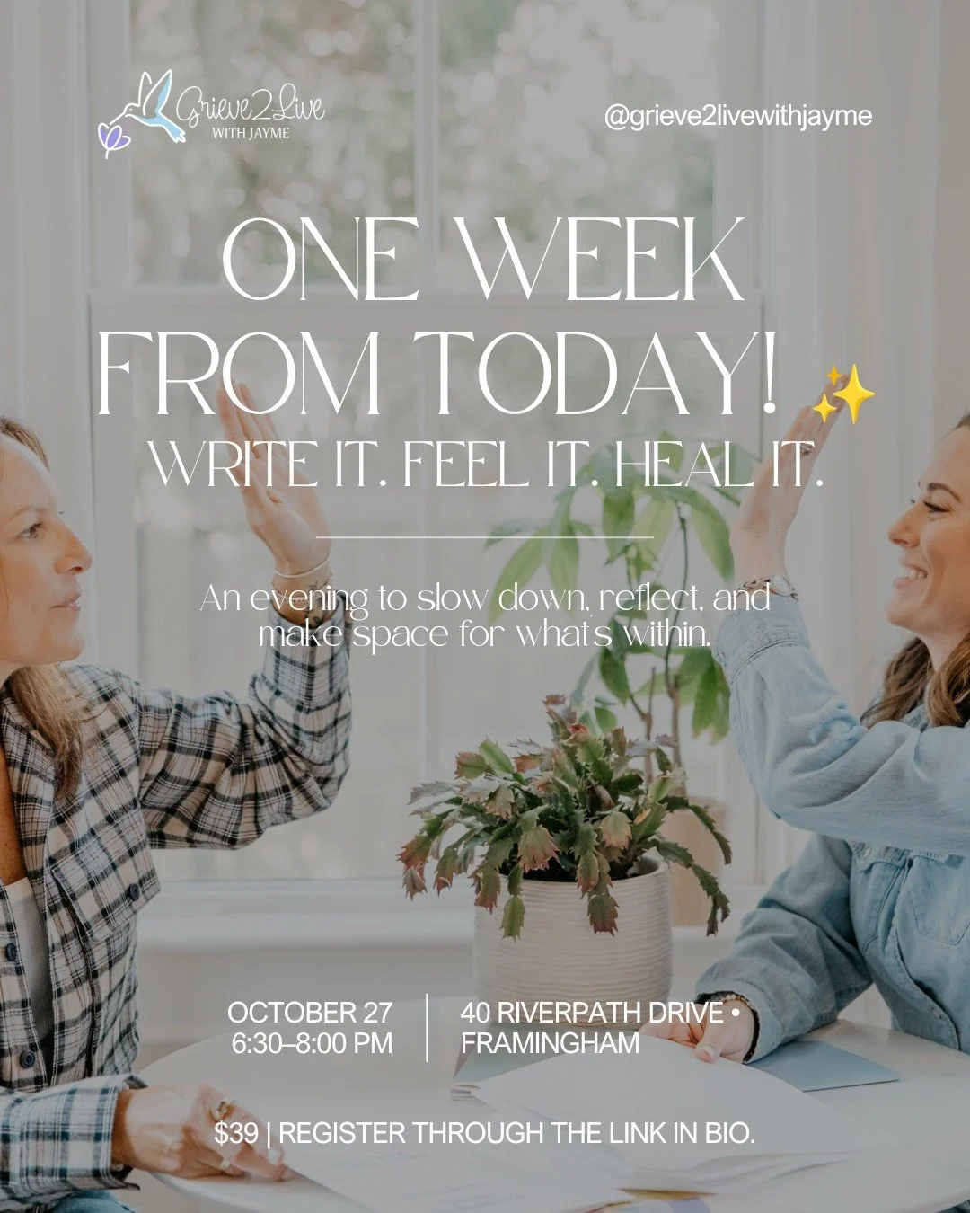 Ever feel like you have a million thoughts running through your head and don't know where to start? 

Sometimes, we just need to slow down, pick up a pen, and give ourselves a little space to figure out what's going on inside.

You don't have to be a