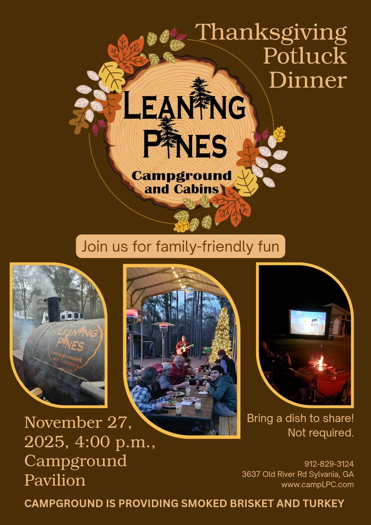 Leaning Pines Friendsgiving Event