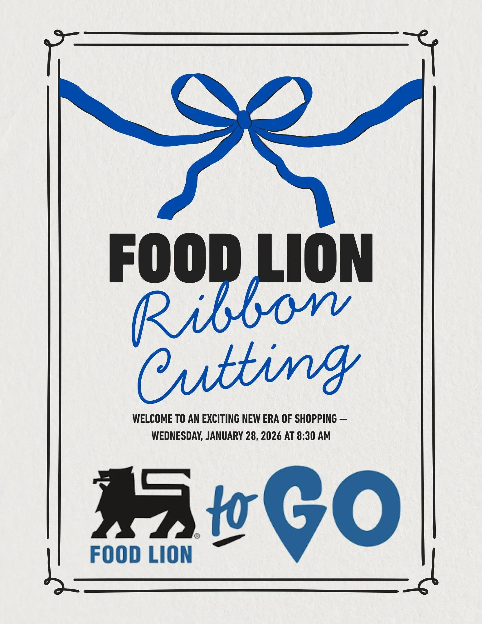 Food Lion To GO Ribbon cutting