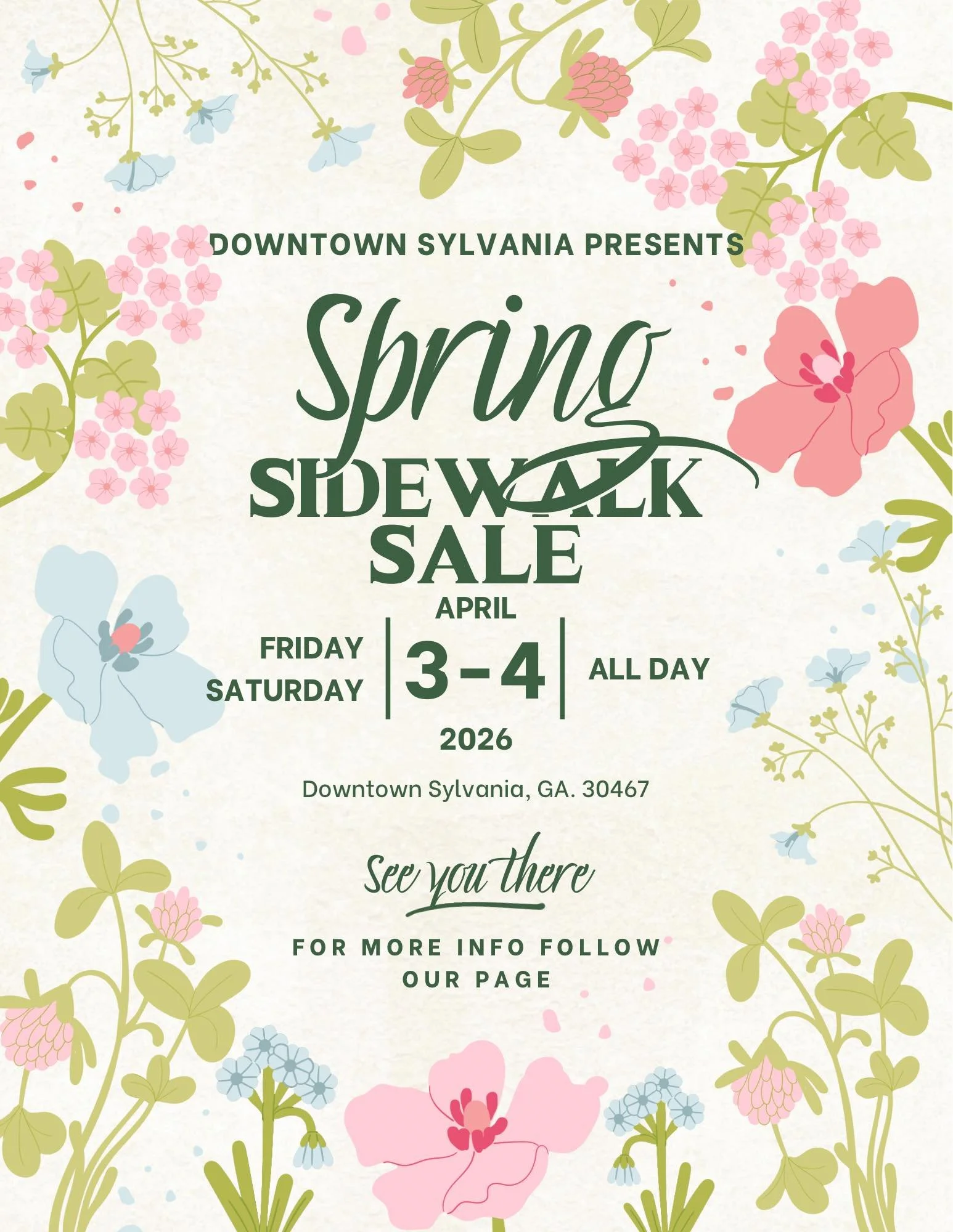 Sylvania DDA Spring Sidewalk Sale