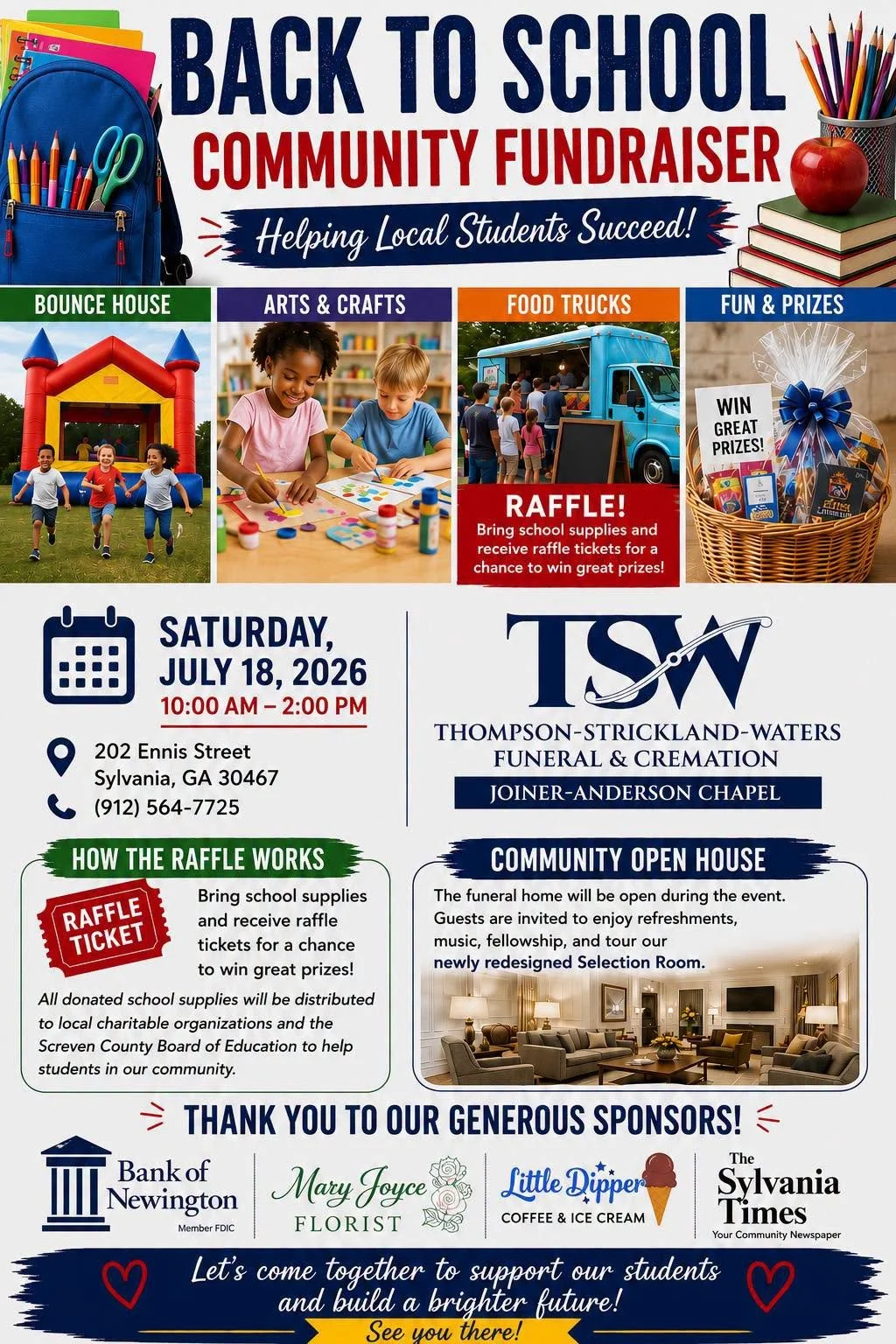 TSW Back to School Event