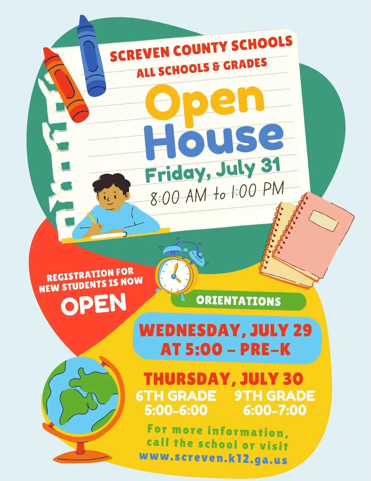 Screven County School System Open House