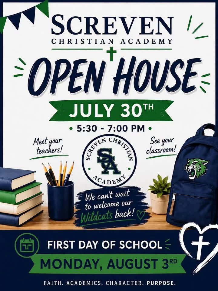 Screven Christian Academy Open House