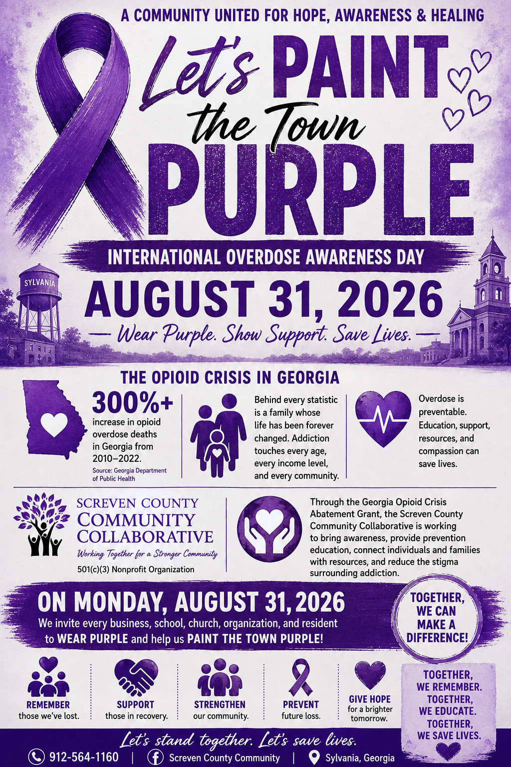 Paint Screven County Purple