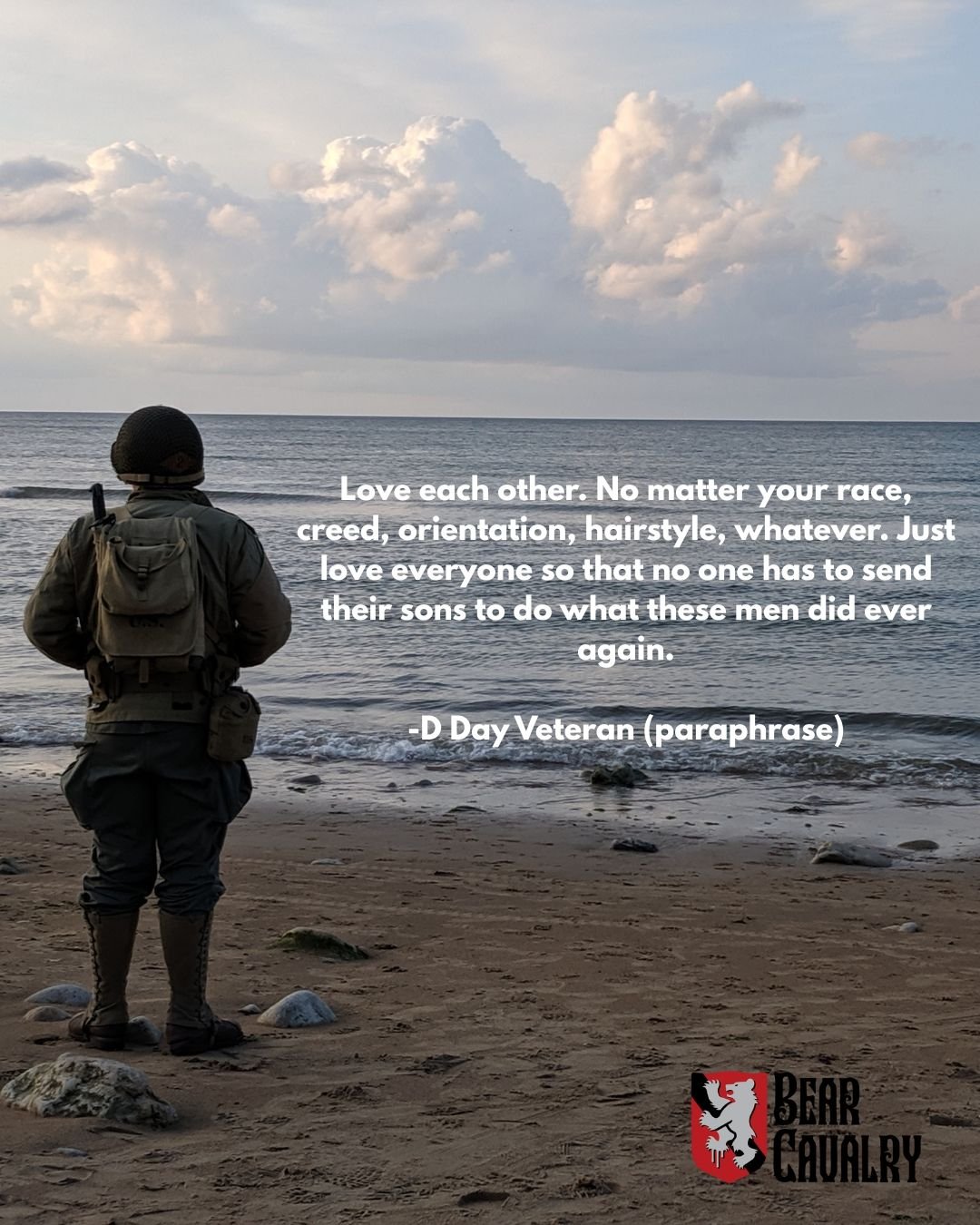 On June 5, 1944, the largest military invasion force in history was prepared to liberate France from the clutches of an evil so great, the whole world went to war. 

Our family went to Normandy back in 2019 for the 75th anniversary of D Day. One vete