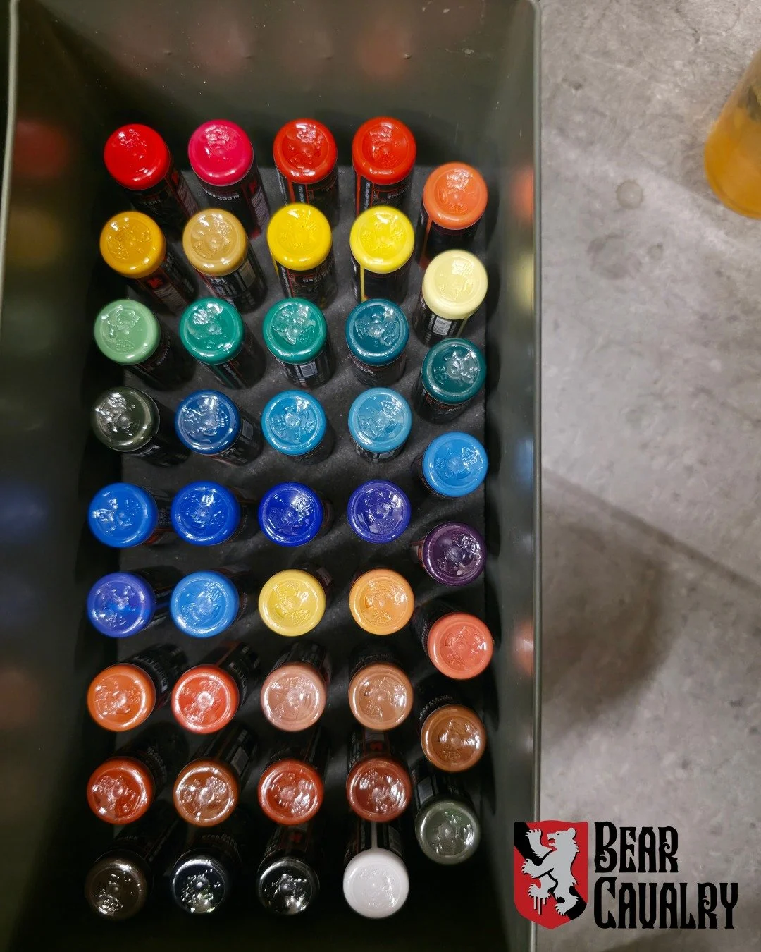 Locked and loaded with every shade you need, where your miniatures march in full color glory.