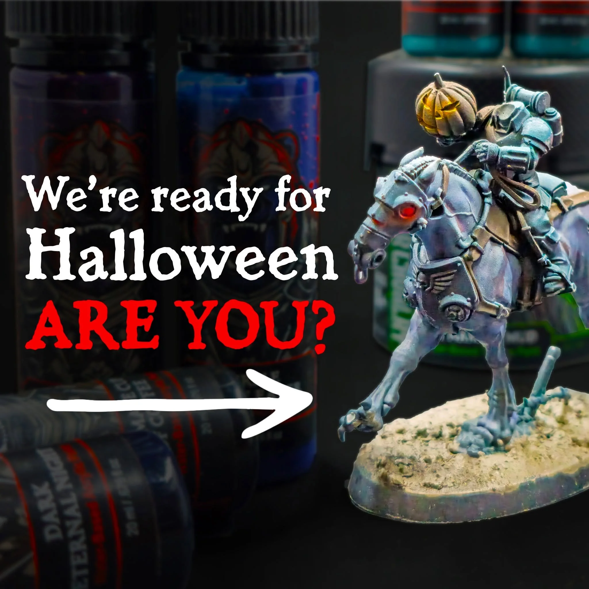 Have you seen our limited-time Halloween bundle? 
And as special bonus, get 13% off your entire order now through November 2nd with code HALLOWEEN!
Don&rsquo;t miss out: summon your favorite paints and supplies before they vanish into the night.