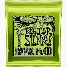 Ernie Ball Regular Slinky Nickel Wound Guitar Strings