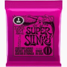 Ernie Ball Super Slinky Electric Guitar Strings