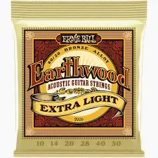 Ernie Ball Earthwood Extra Light Acoustic Guitar Strings