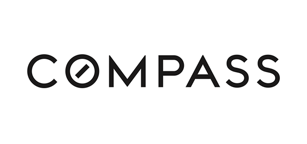 Logo that reads 'COMPASS' with the 'O' stylized as a compass.
