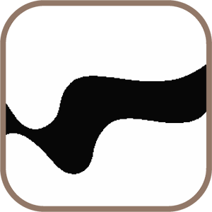 Black plastic object resembling a handle or a tool with a curved shape.