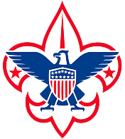 A logo featuring a stylized eagle with a shield on its chest, wings spread out, with wings and a shield containing stars and stripes, in red, white, and blue colors.