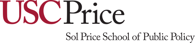 USC Price logo with the text 'Sol Price School of Public Policy' underneath.